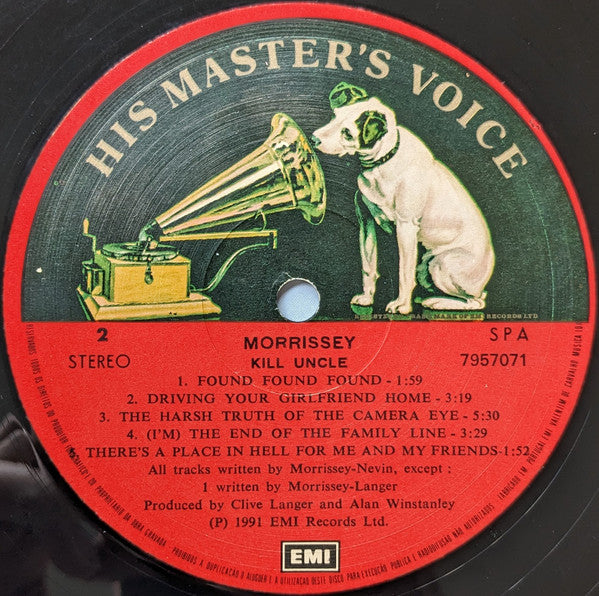 Morrissey - Kill Uncle