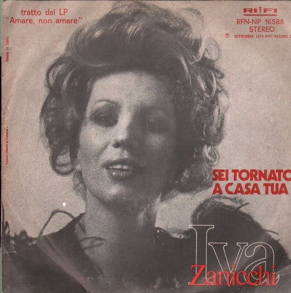 Iva Zanicchi - Testarda Io (La Mia Solitudine)