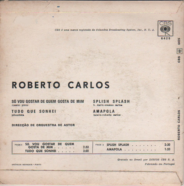 Roberto Carlos - Só Vou Gostar De Quem Gosta De Mim