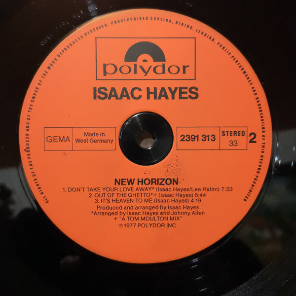 Isaac Hayes - New Horizon