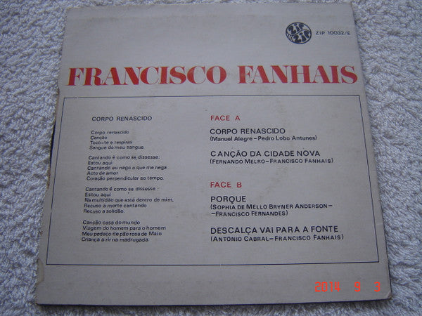 Francisco Fanhais - Corpo Renascido