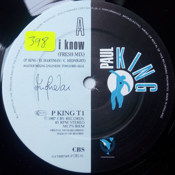 Paul King (2) - I Know