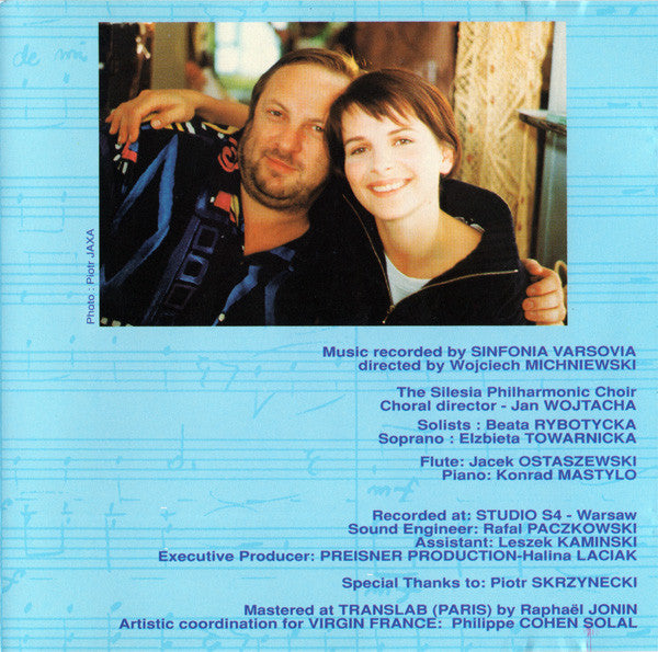 Zbigniew Preisner - Trois Couleurs: Bleu (Bande Originale Du Film)