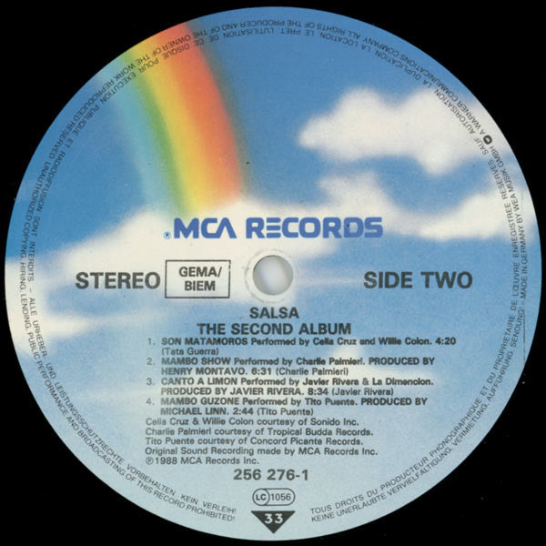 Various - Salsa / The Second Album (Original Motion Picture Soundtrack)