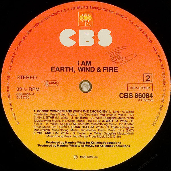 Earth, Wind & Fire - I Am