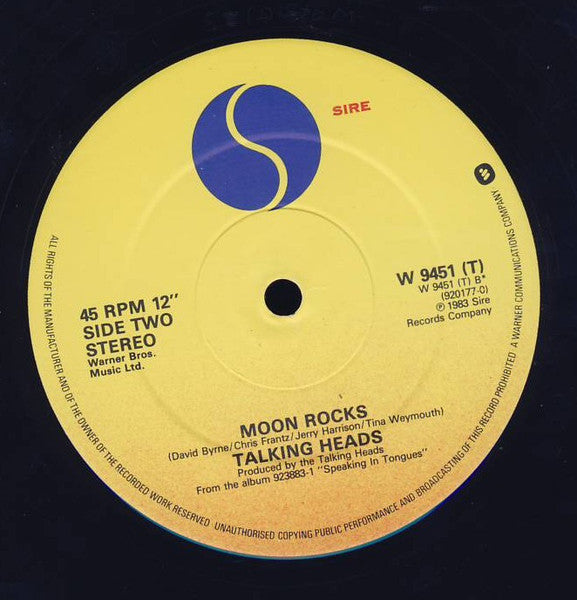 Talking Heads - This Must Be The Place (Naive Melody)-Full Length Version