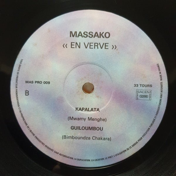 Orchestre Massako - En Verve