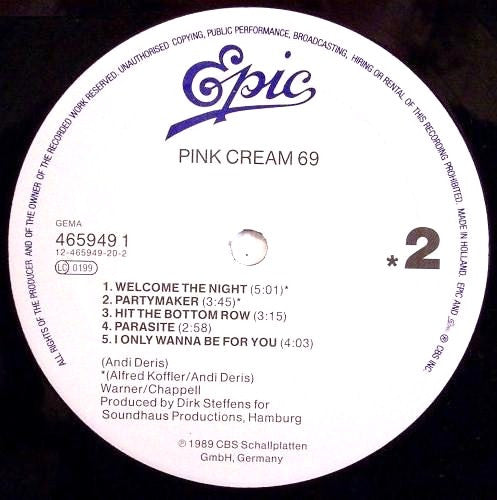 Pink Cream 69 - Pink Cream 69