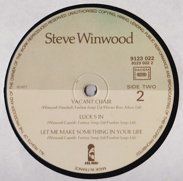 Steve Winwood - Steve Winwood