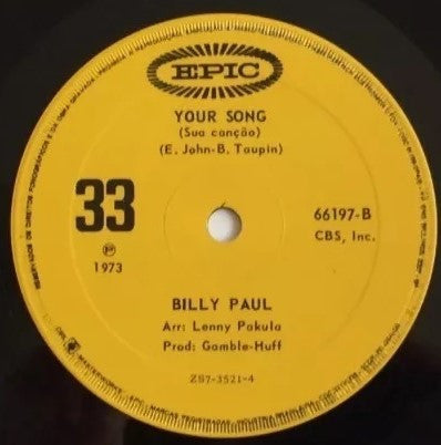Billy Paul - Me And Mrs. Jones