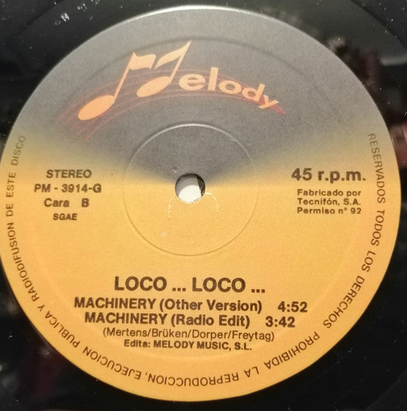 Loco Loco (8) - Machinery