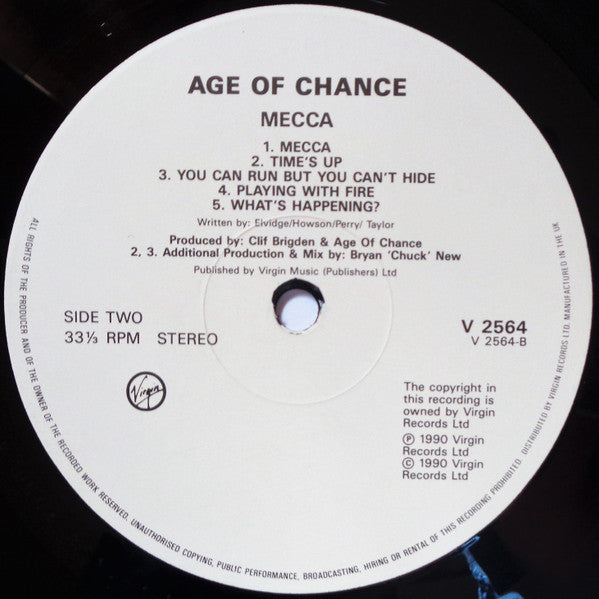 Age Of Chance - Mecca