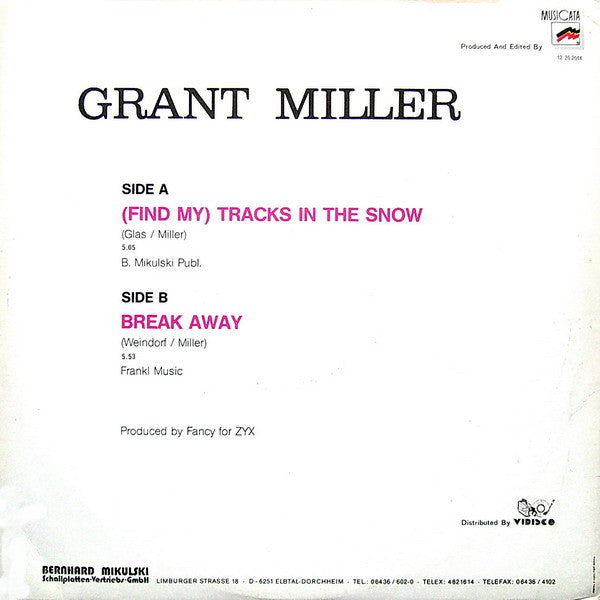 Grant Miller - Tracks In The Snow