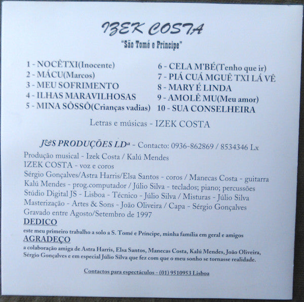 Izek Costa - São Tomé E Príncipe