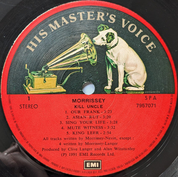 Morrissey - Kill Uncle