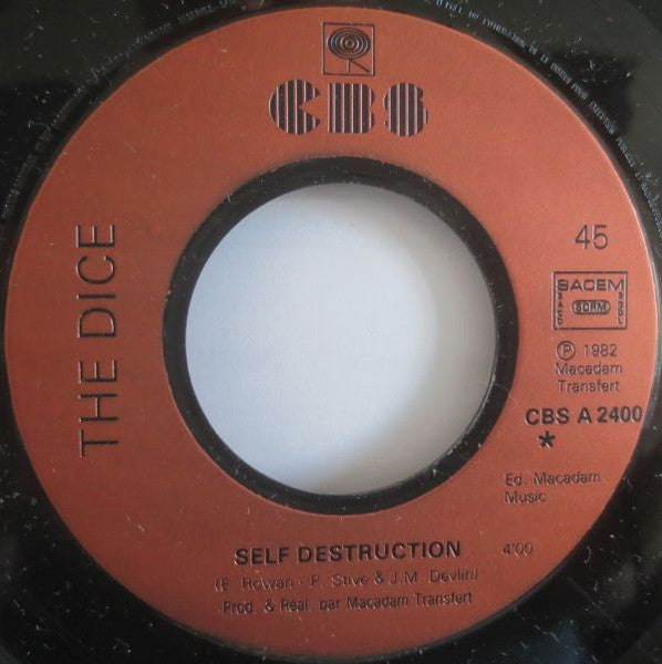 The Dice - Self Destruction