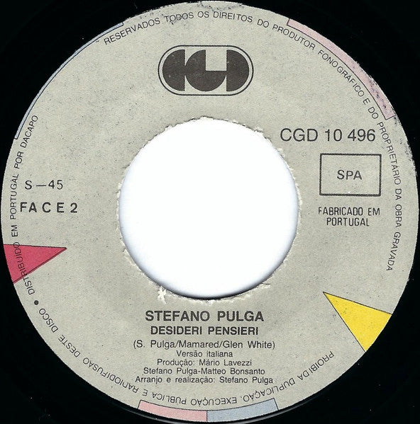 Stefano Pulga - Desideri Pensieri / Love Talker