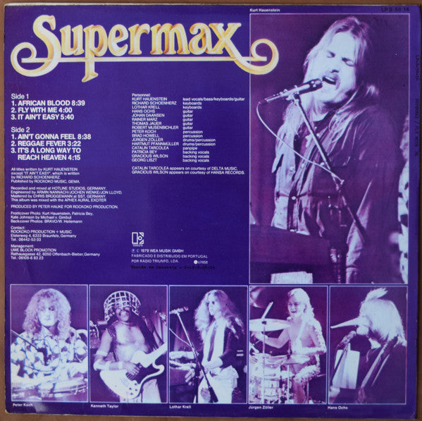 Supermax - Fly With Me