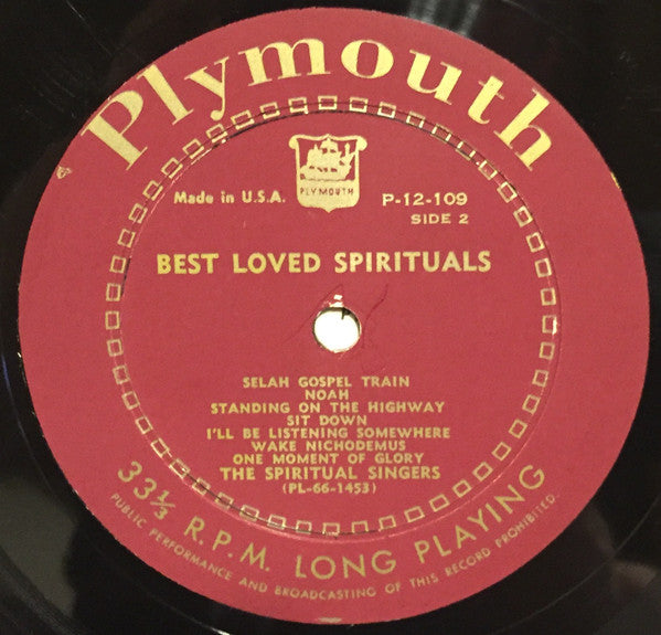 The Spiritual Singers (3) - Best Loved Spirituals