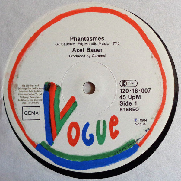 Axel Bauer - Phantasmes