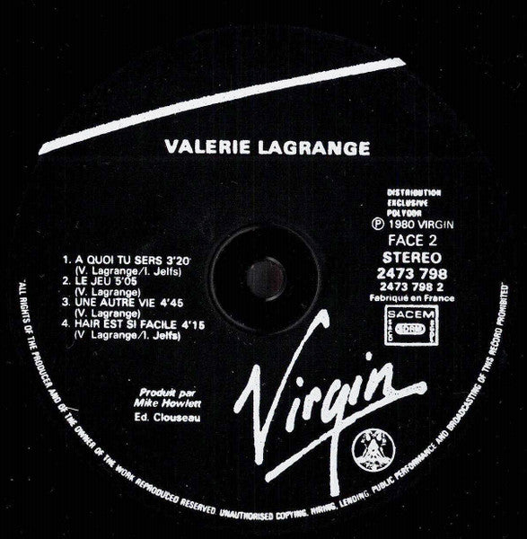 Valérie Lagrange - Valérie Lagrange