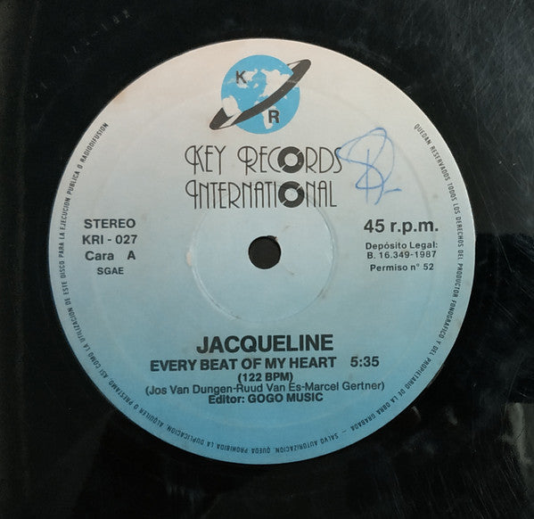 Jacqueline (4) - Every Beat Of My Heart