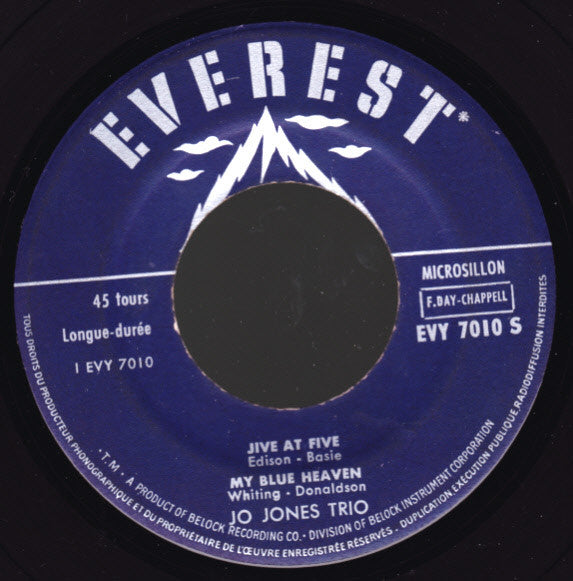 The Jo Jones Trio - Jo Jones Trio