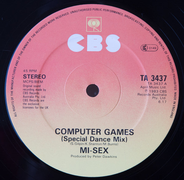 Mi-Sex - Computer Games (Special Dance Mix)