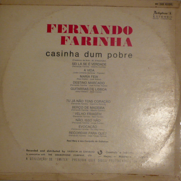 Fernando Farinha - Casinha Dum Pobre