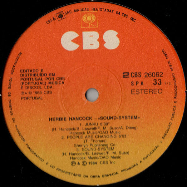 Herbie Hancock - Sound-System