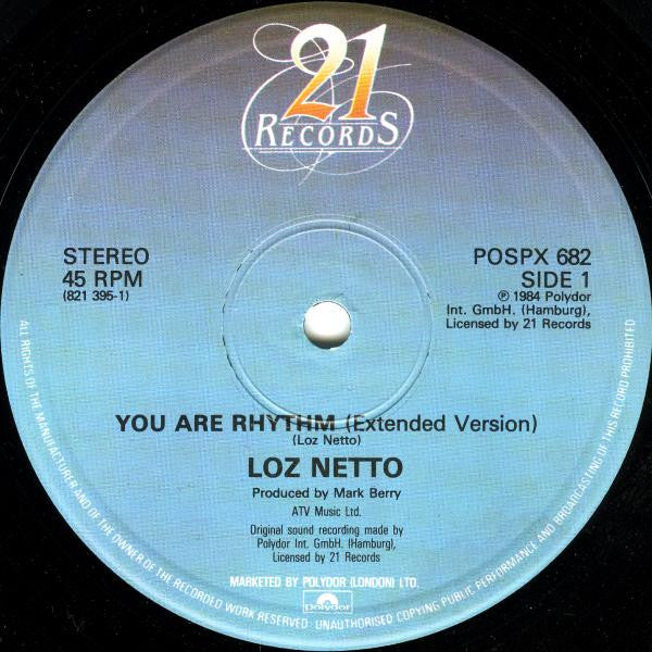 Loz Netto - You Are Rhythm