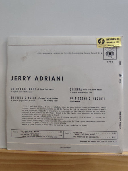 Jerry Adriani - Um Grande Amor