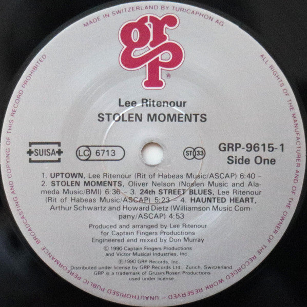 Lee Ritenour - Stolen Moments