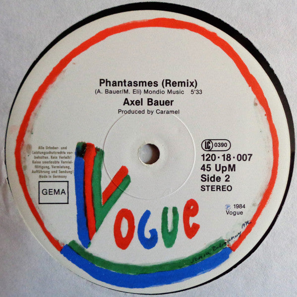 Axel Bauer - Phantasmes