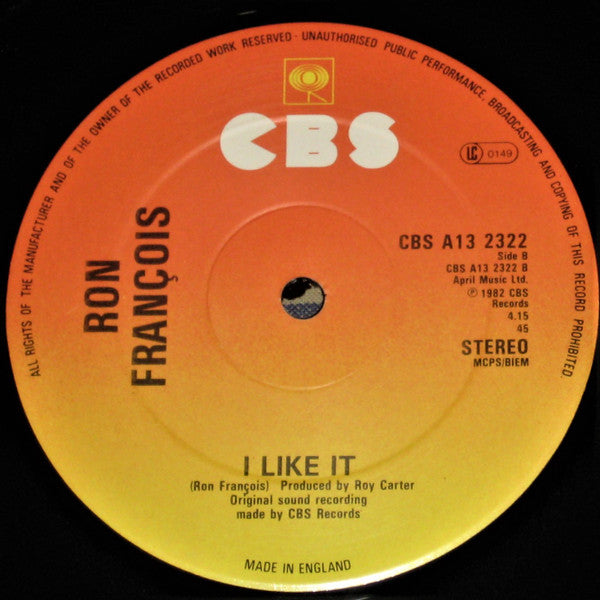 Ron Francois - If You Love Me