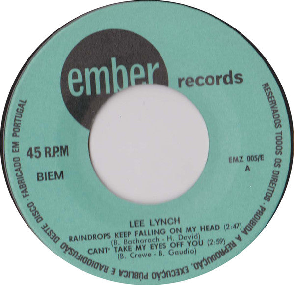 Lee Lynch - Raindrops Keep Falling On My Head