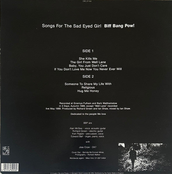 Biff Bang Pow! - Songs For The Sad Eyed Girl