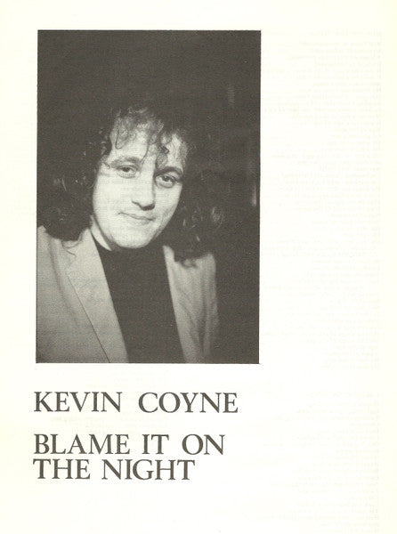 Kevin Coyne - Blame It On The Night