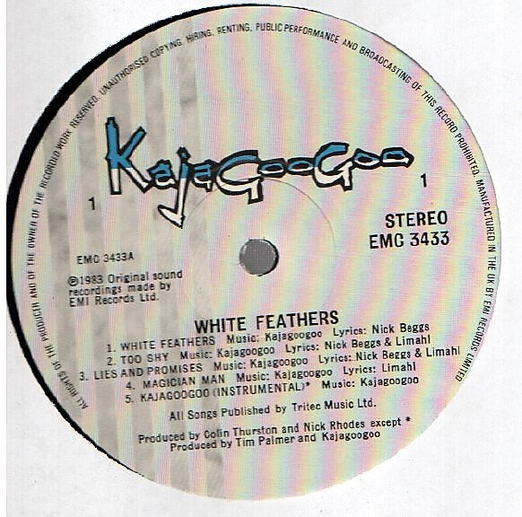 Kajagoogoo - White Feathers
