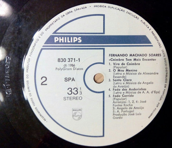 Fernando Machado Soares - Coimbra Tem Mais Encanto