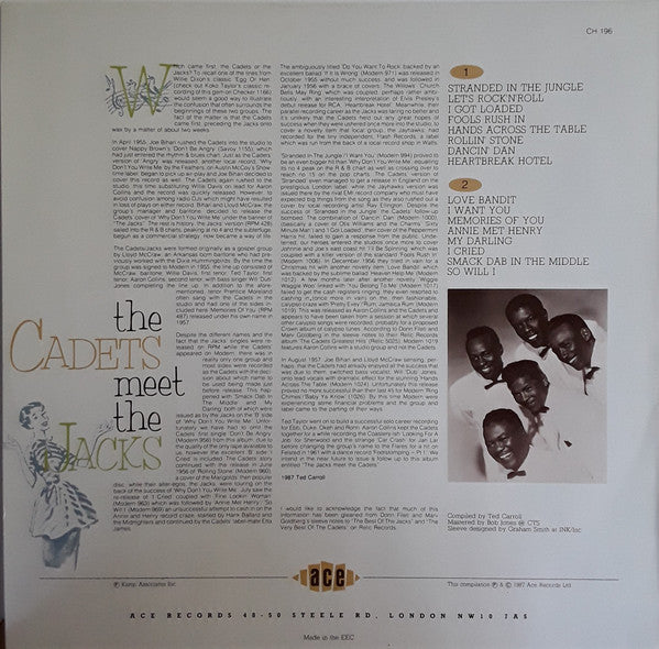 The Cadets / The Jacks - The Cadets Meet The Jacks