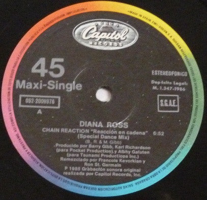 Diana Ross - Chain Reaction (Special Dance Remix)