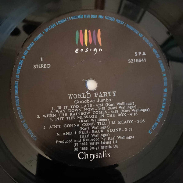 World Party - Goodbye Jumbo