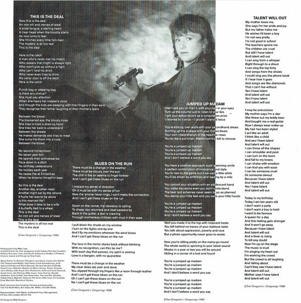 Clive Gregson And Christine Collister - A Change In The Weather
