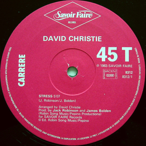 David Christie - Stress