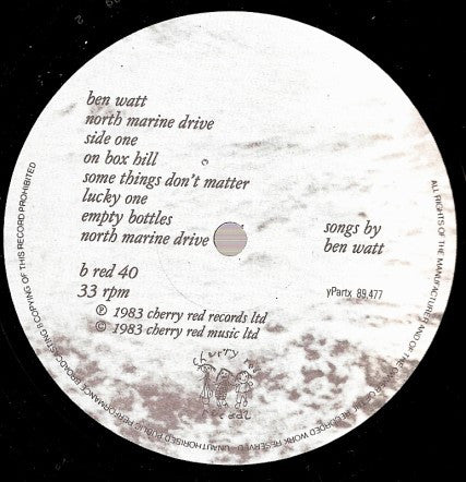 Ben Watt - North Marine Drive