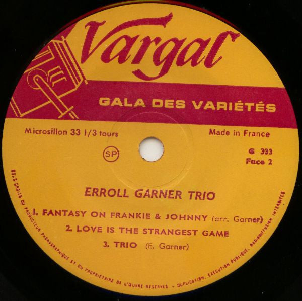 Erroll Garner Trio - Erroll Garner