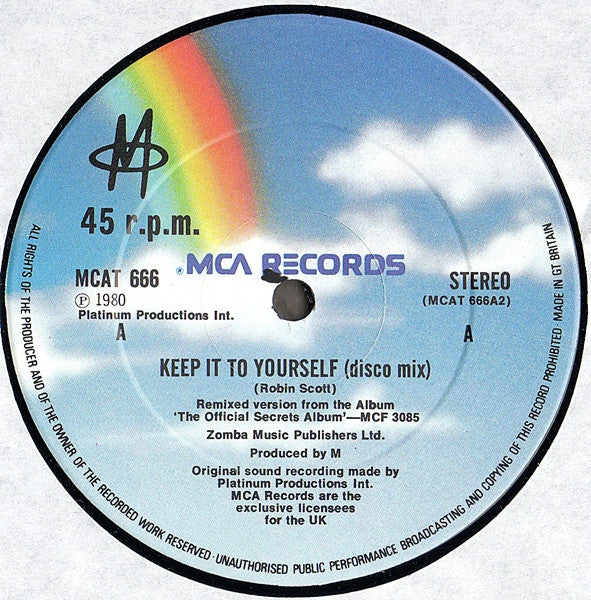 M (2) - Keep It To Yourself