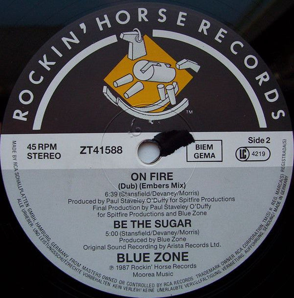 Blue Zone (4) - On Fire