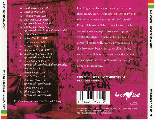 Lee Perry - Upsetter In Dub (Upsetter Shop Volume One)
